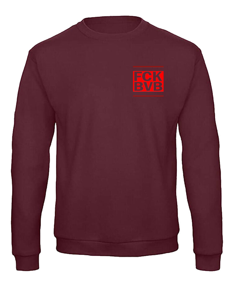 Sweatshirt "FCK BVB (zweifarbig)"