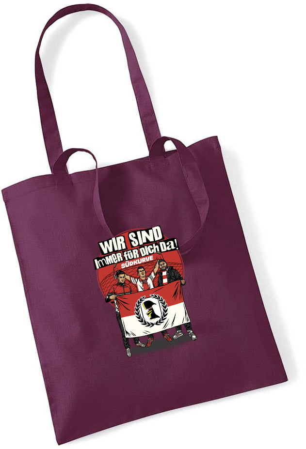 Baumwoll-Tasche "Immer für dich da"