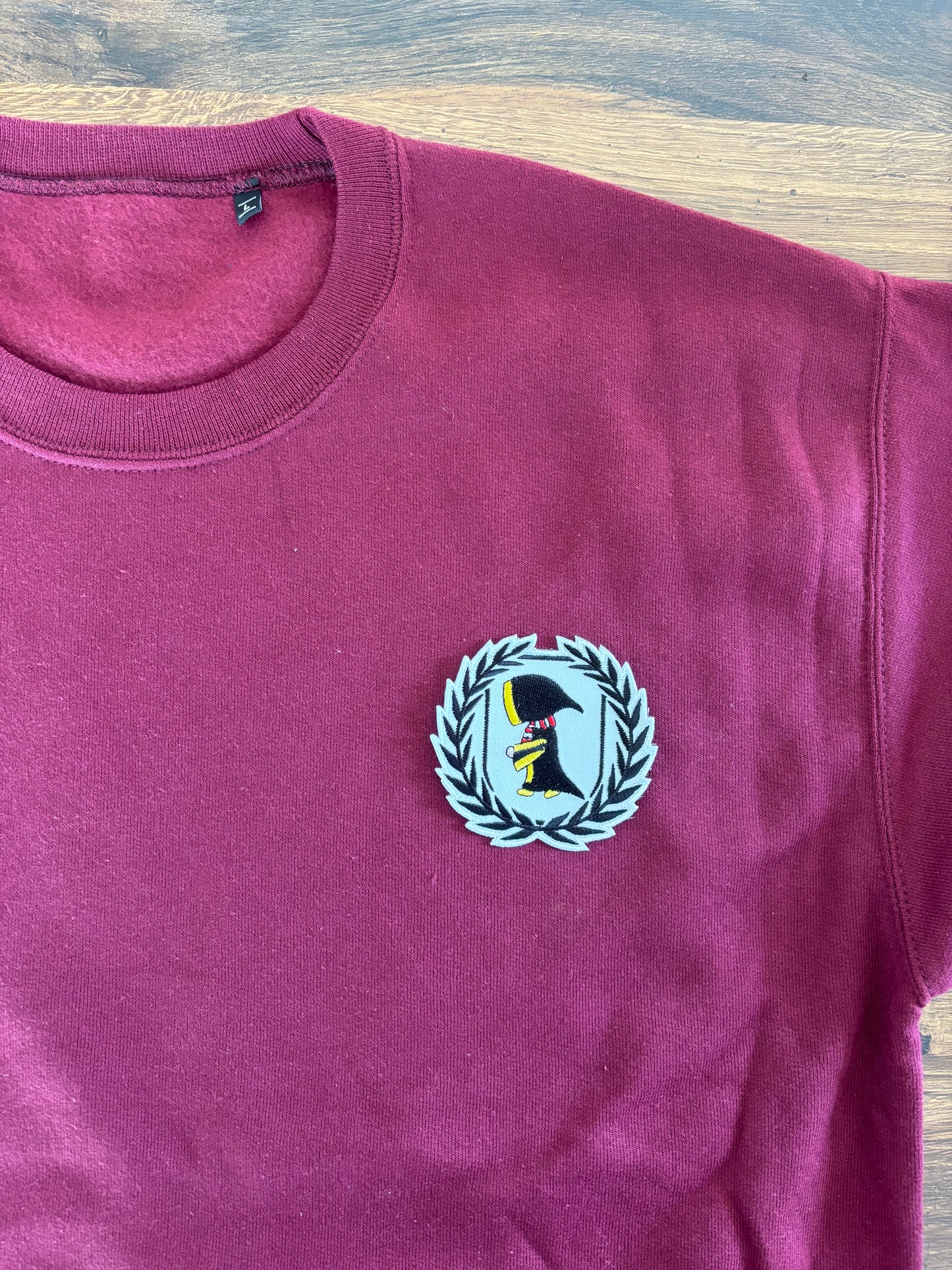 Bestickter Sweater „Kindl“