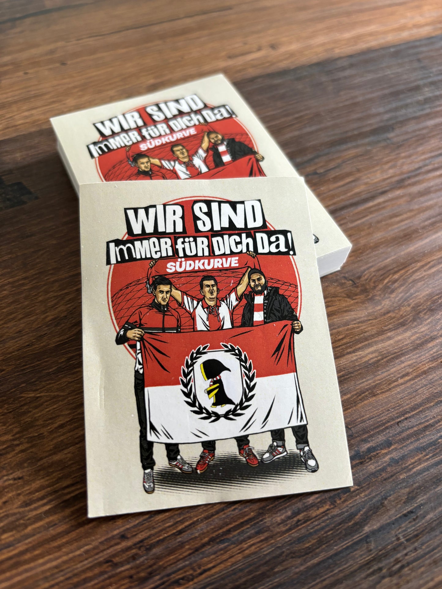 Aufkleber „Fans“ (8cm x 6cm)