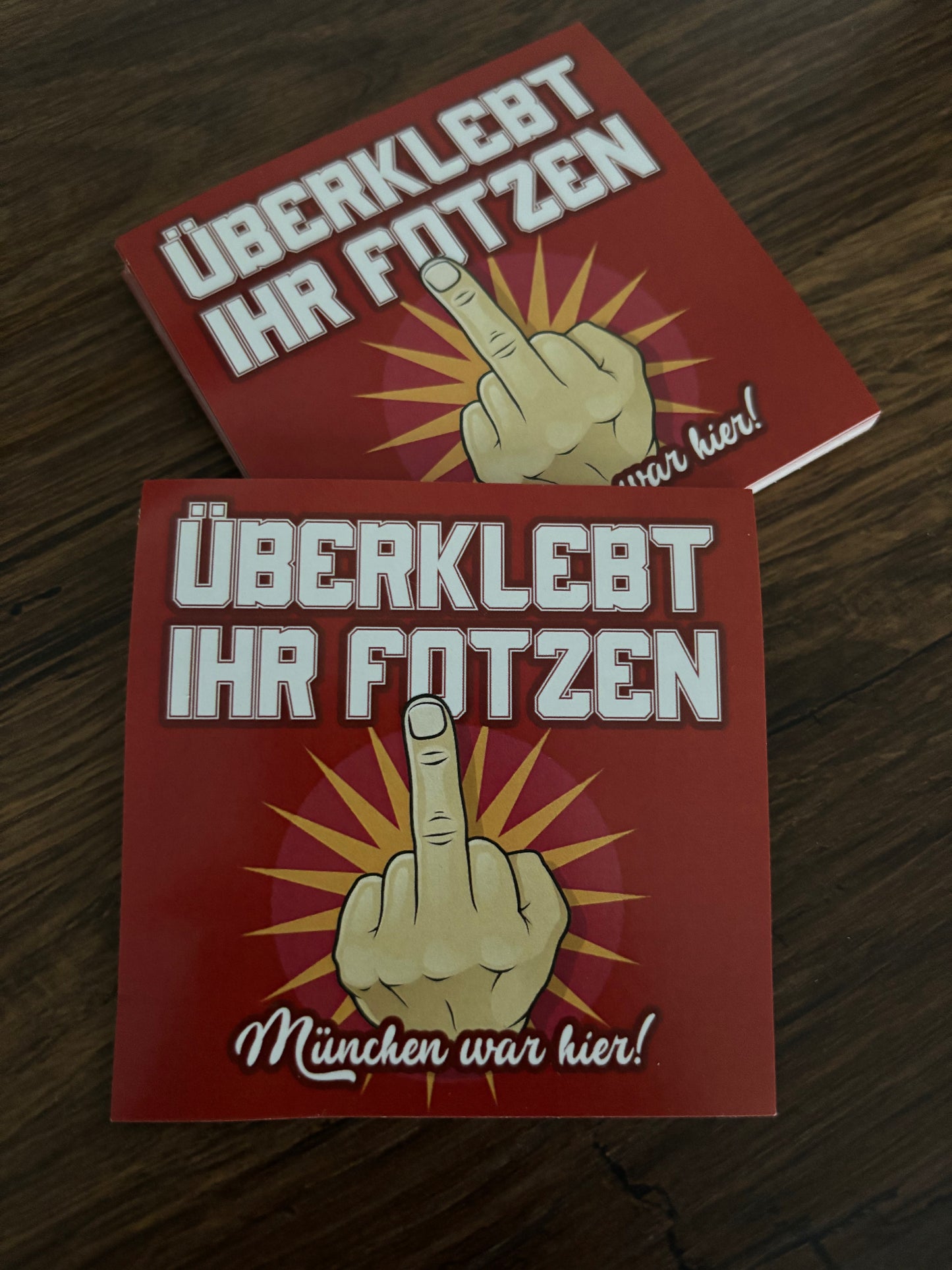 Aufkleber „Überklebt“ (8cm x 8cm)