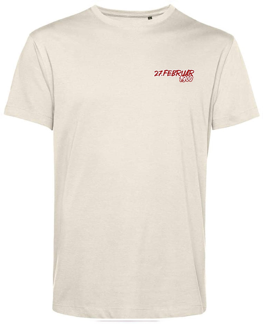 T-Shirt „27. Februar“ Brust