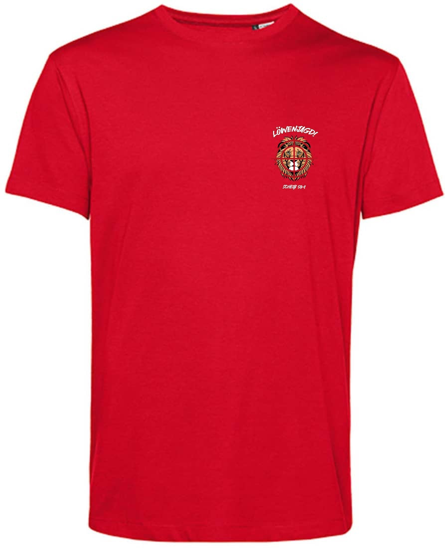 T-Shirt „Löwenjagd“ Brust