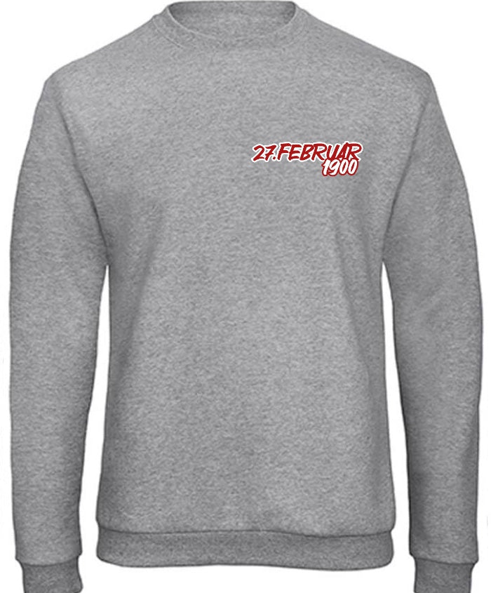 Sweatshirt "27. Februar" Brust