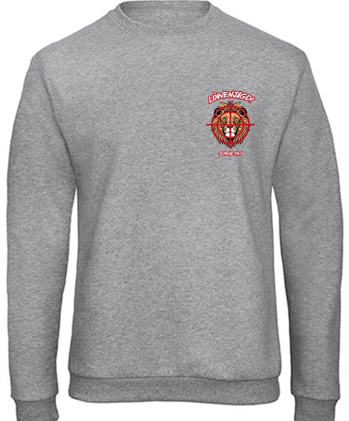 Sweatshirt "Löwenjagd" Brust