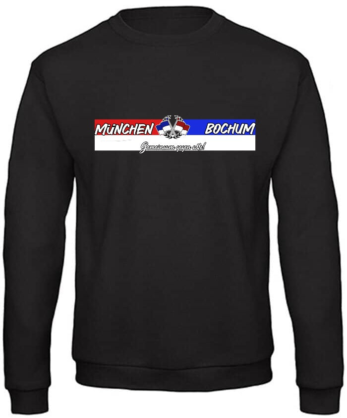 Sweatshirt "München - Bochum"