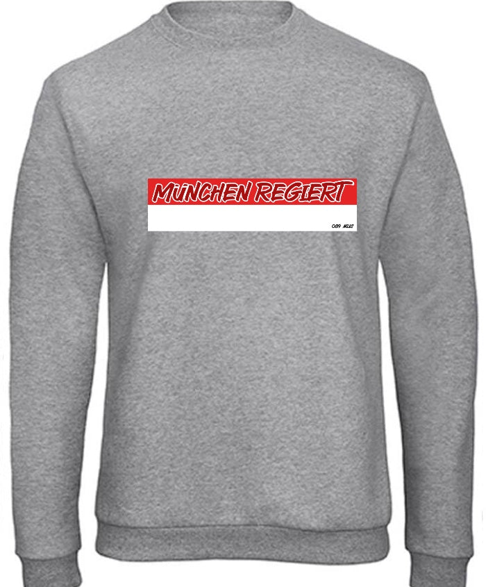 Sweatshirt "München regiert Streifen"