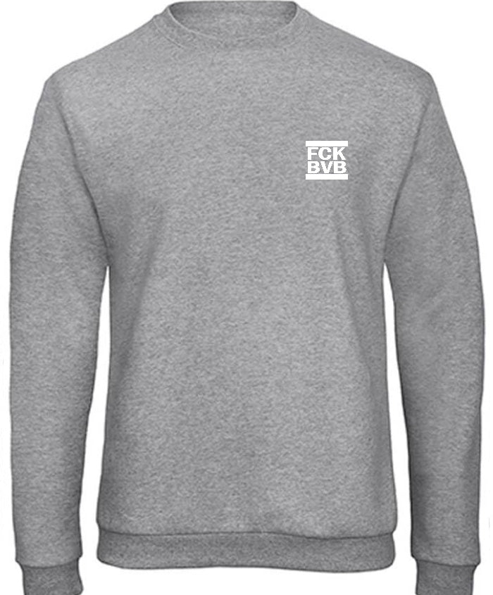 Sweatshirt "FCK BVB (Weiß)"