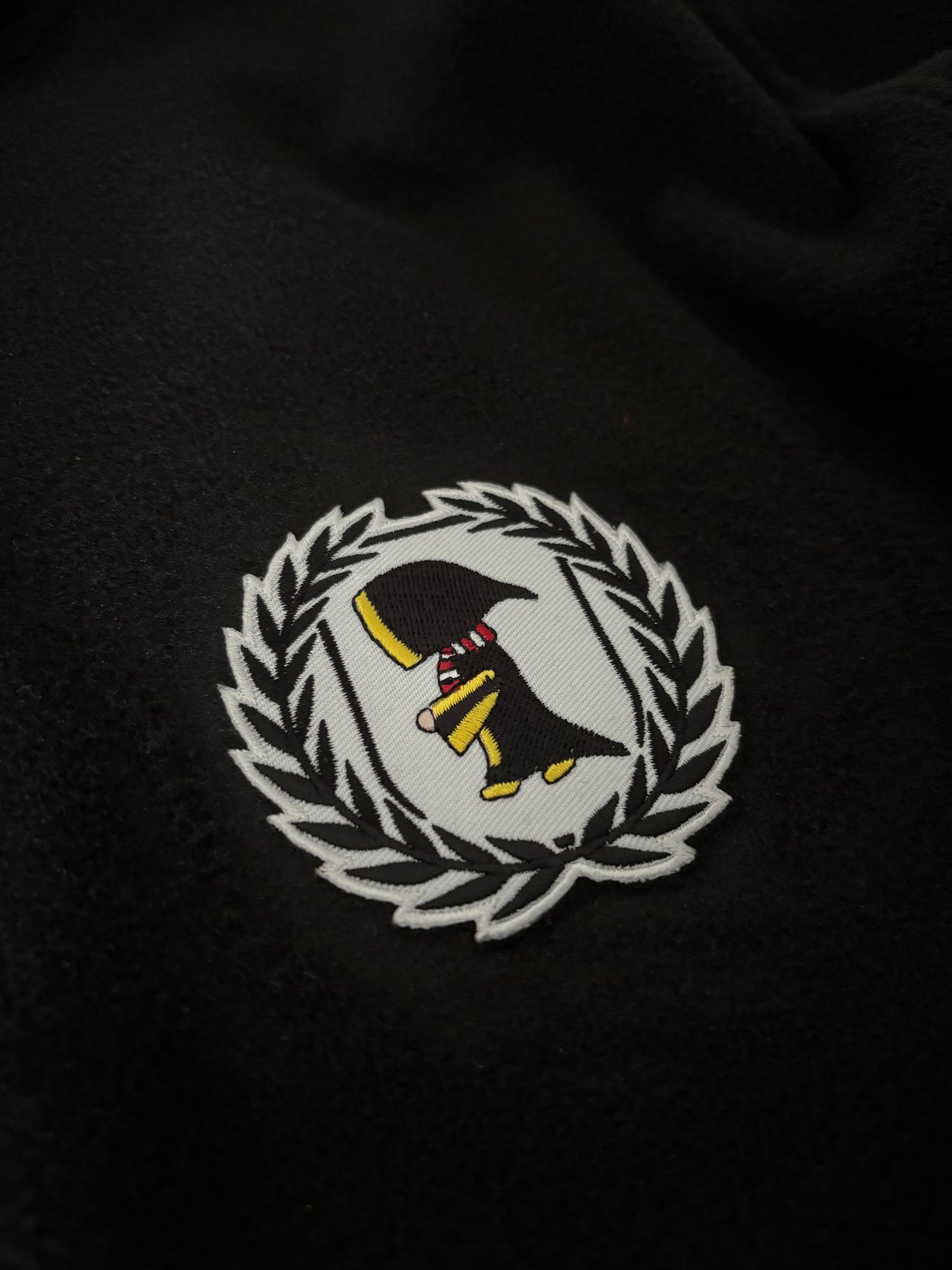 Fleecejacke mit gesticktem Kindl