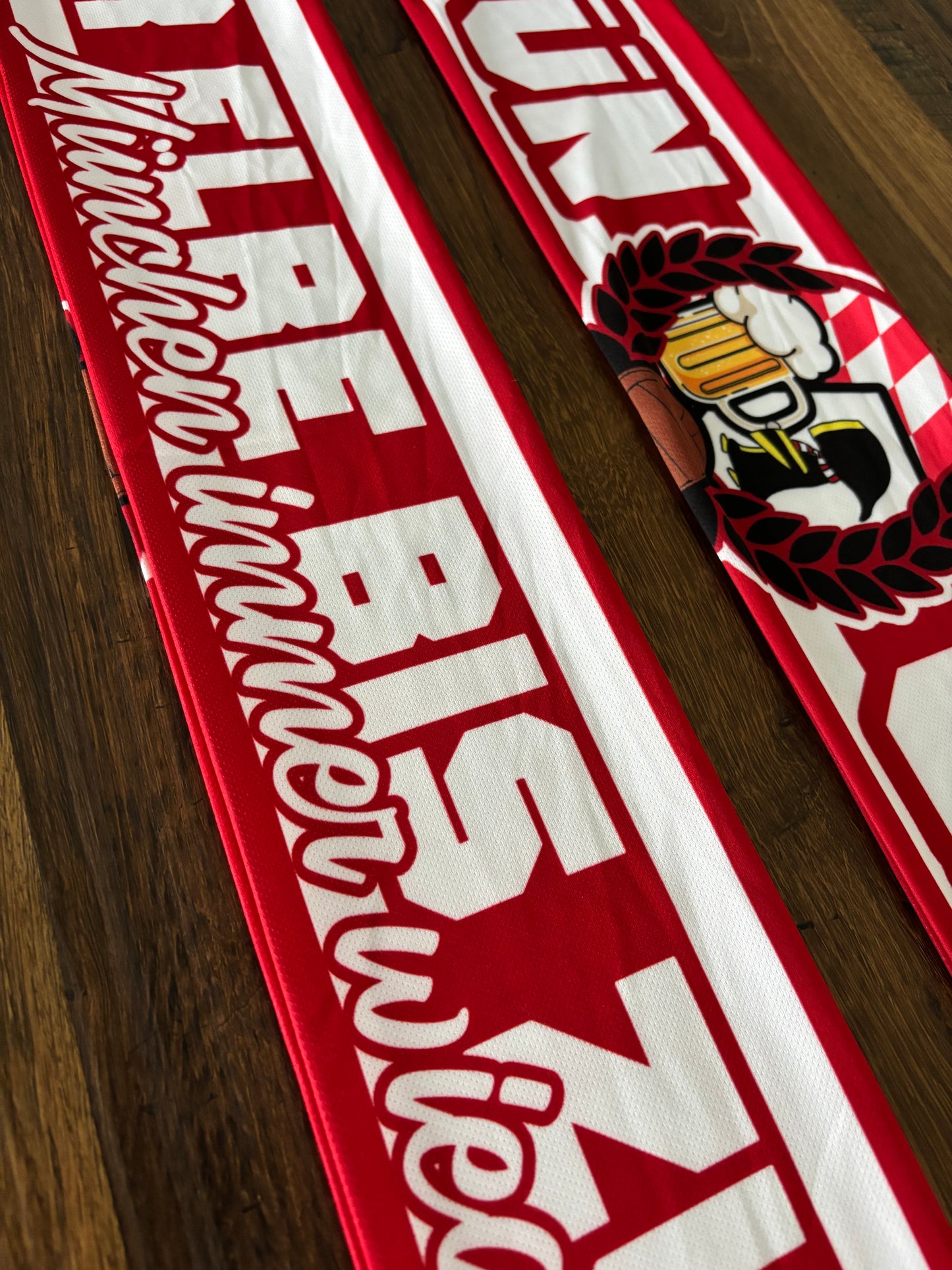 Seidenschal „Von der Elbe bis zur Isar“