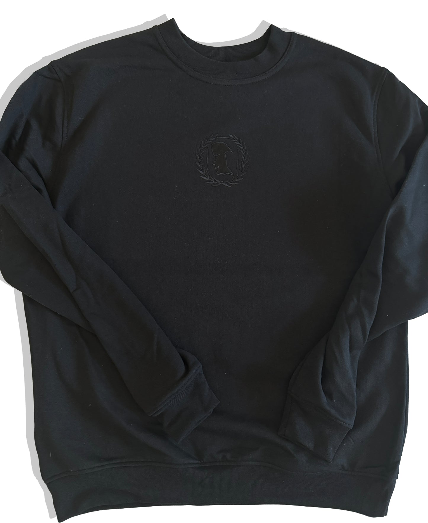 Sweatshirt bestickt Ton-in-Ton