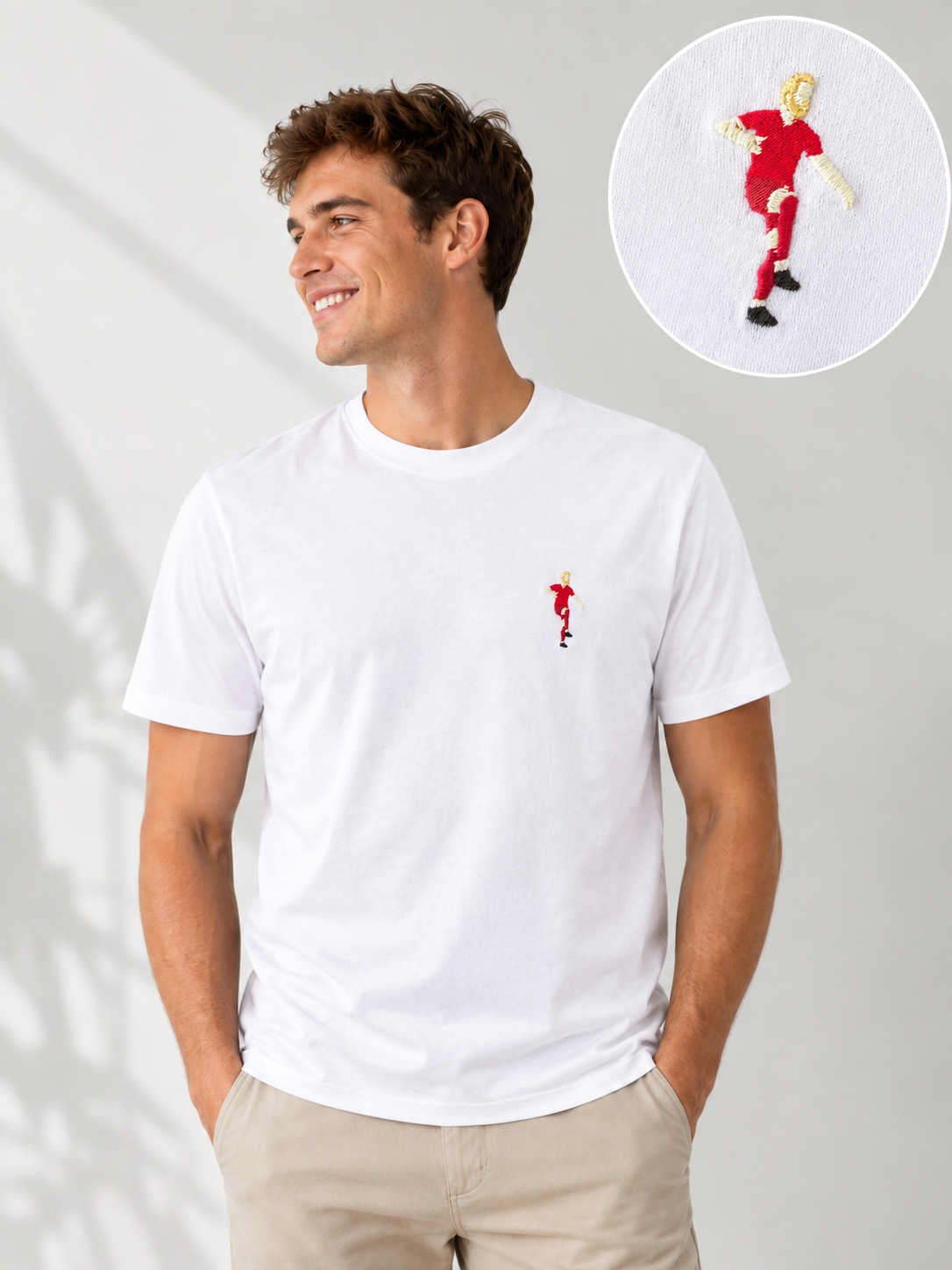 T-Shirt Bestickt "Harry"