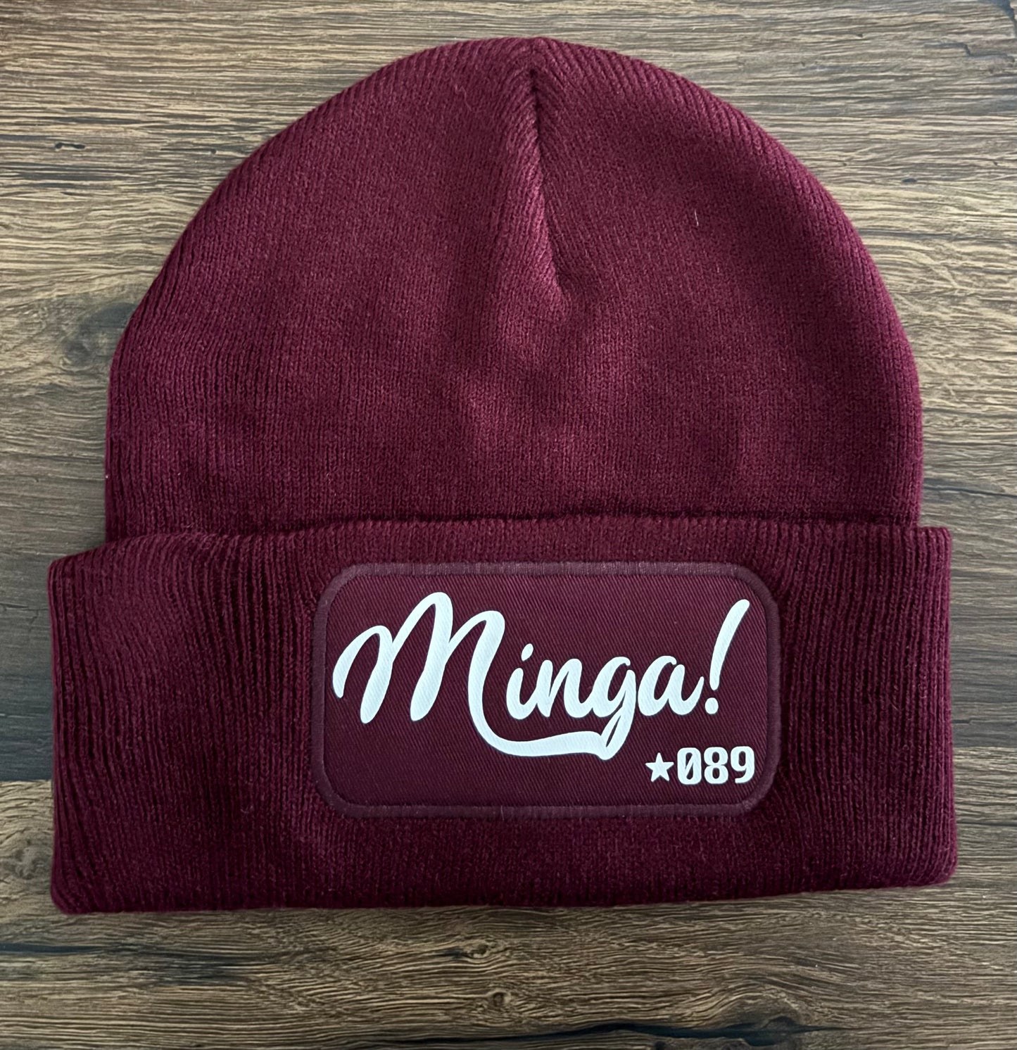 Mütze „Minga 089“ Bordeaux