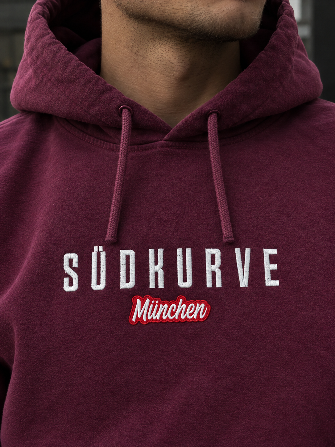Bestickter Hoodie „Südkurve“