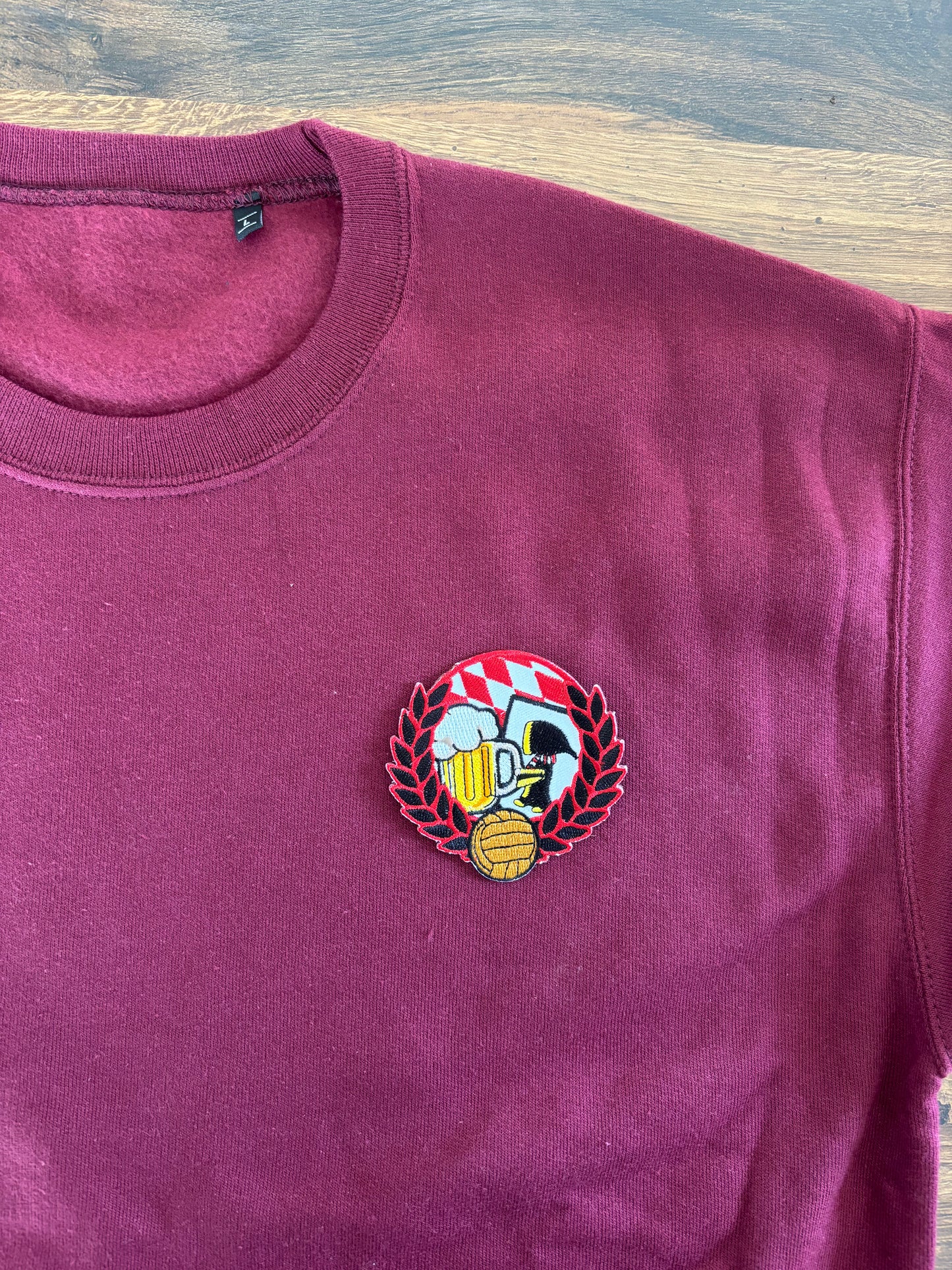 Bestickter Sweater „Logo Kindl“