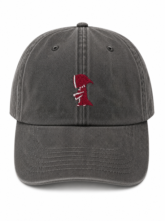 Kappe „Kindl minimalistisch“ Vintage-Schwarz