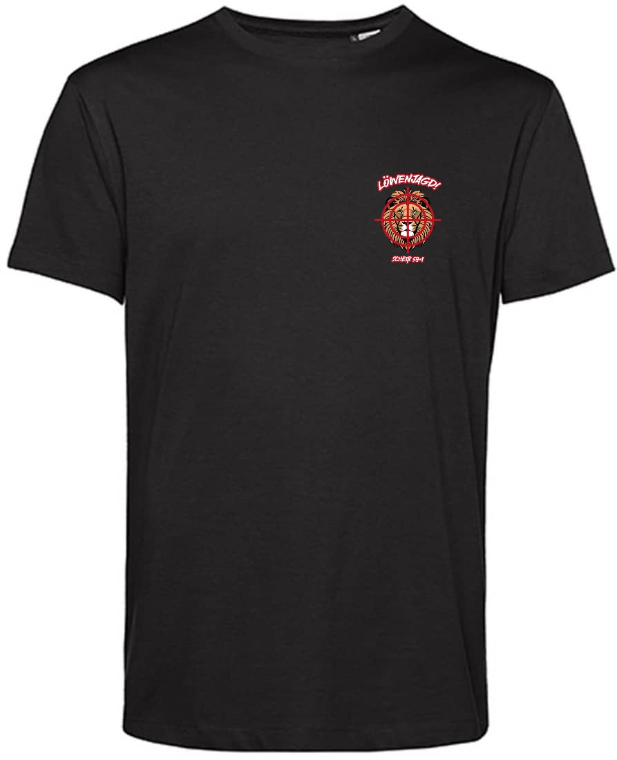 T-Shirt „Löwenjagd“ Brust