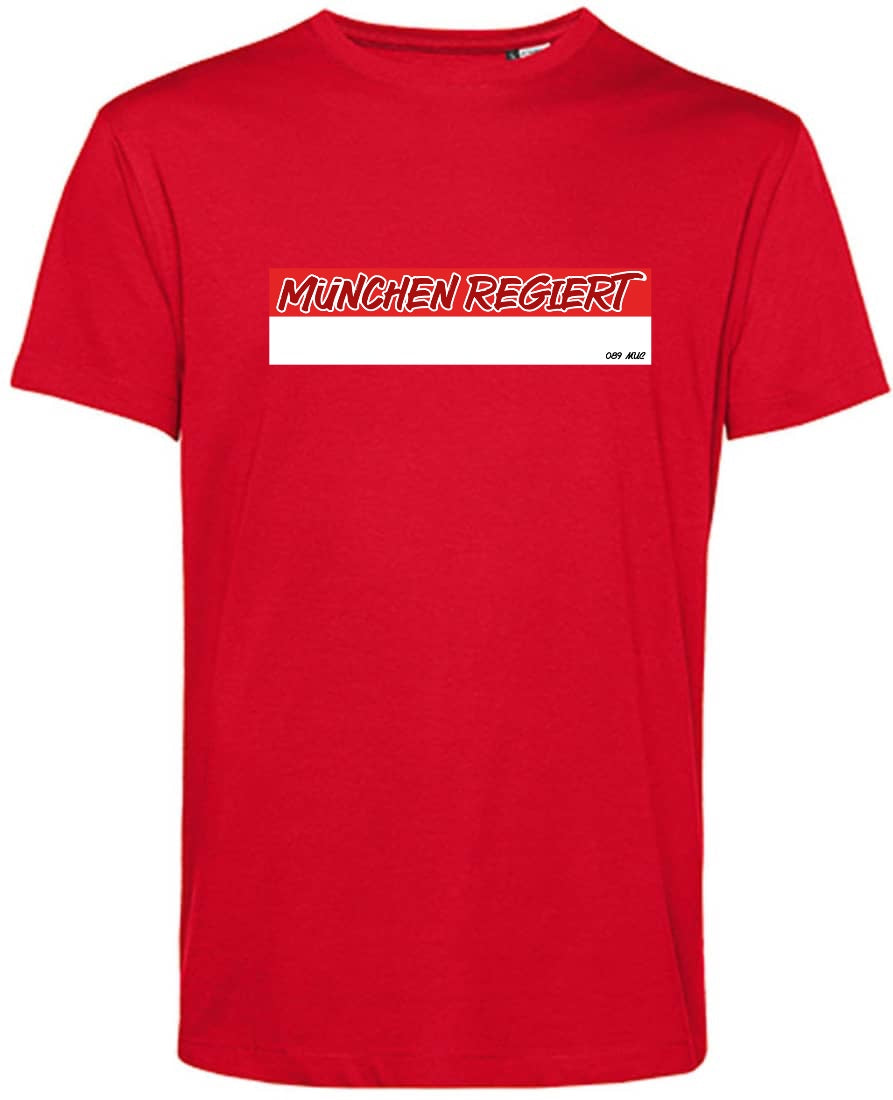 T-Shirt „München regiert (Streifen)“